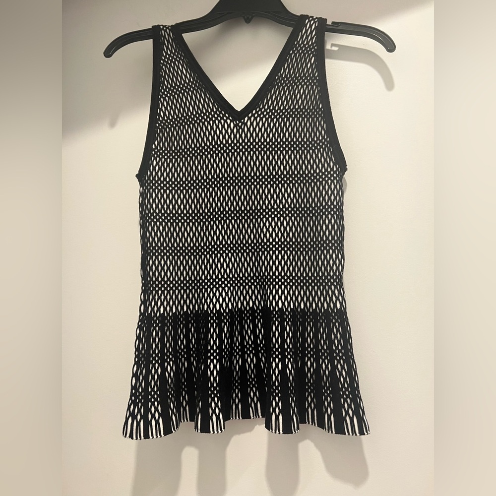 Black stretchy Sleeveless Top
